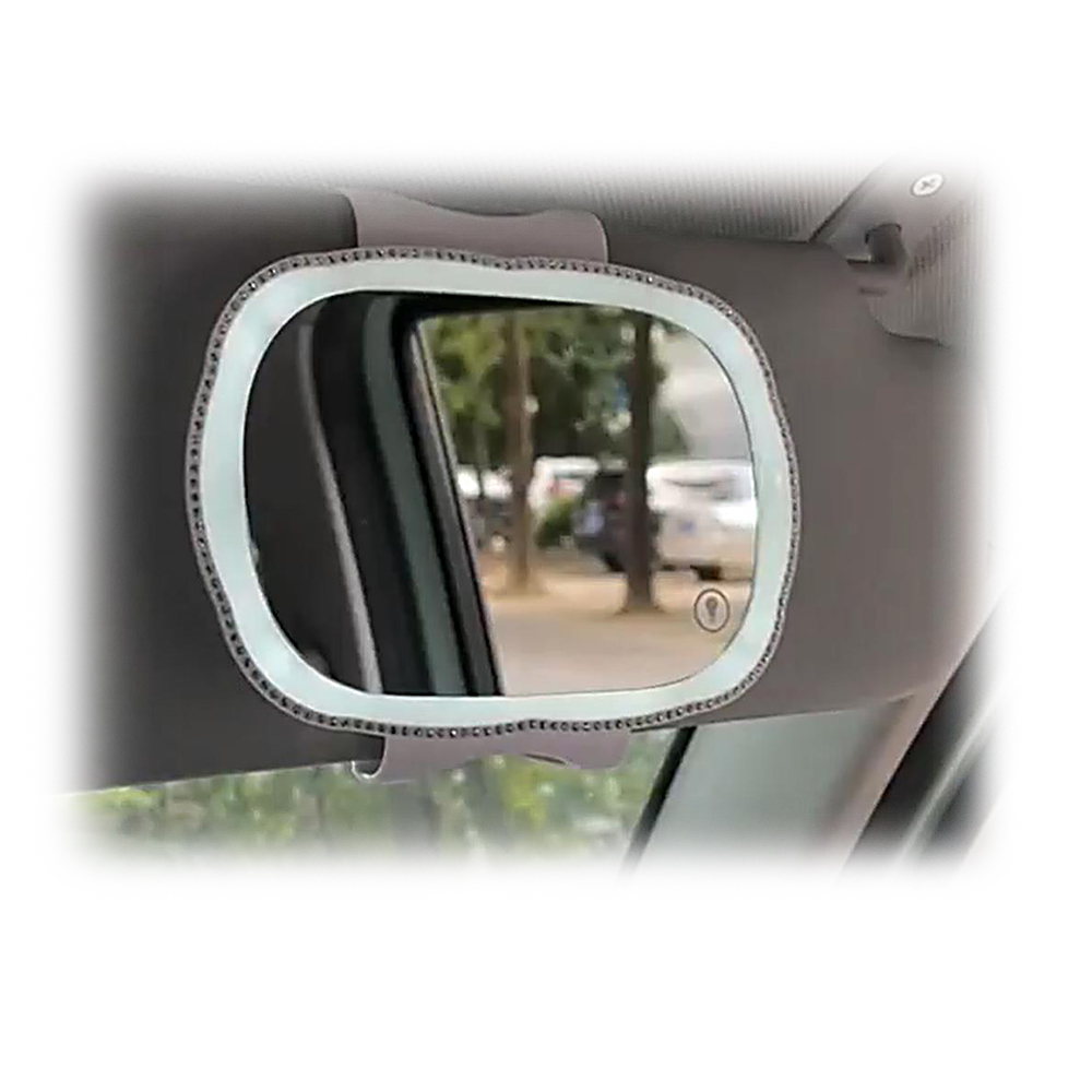 车内 LED 三档调节补光镜 产品图片